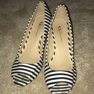Cute striped wedges
